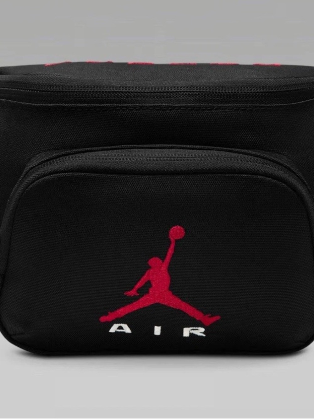 Jordan Unisex O/S Black Red MA9212-023 NWT Air Crossbody Bag (4L)